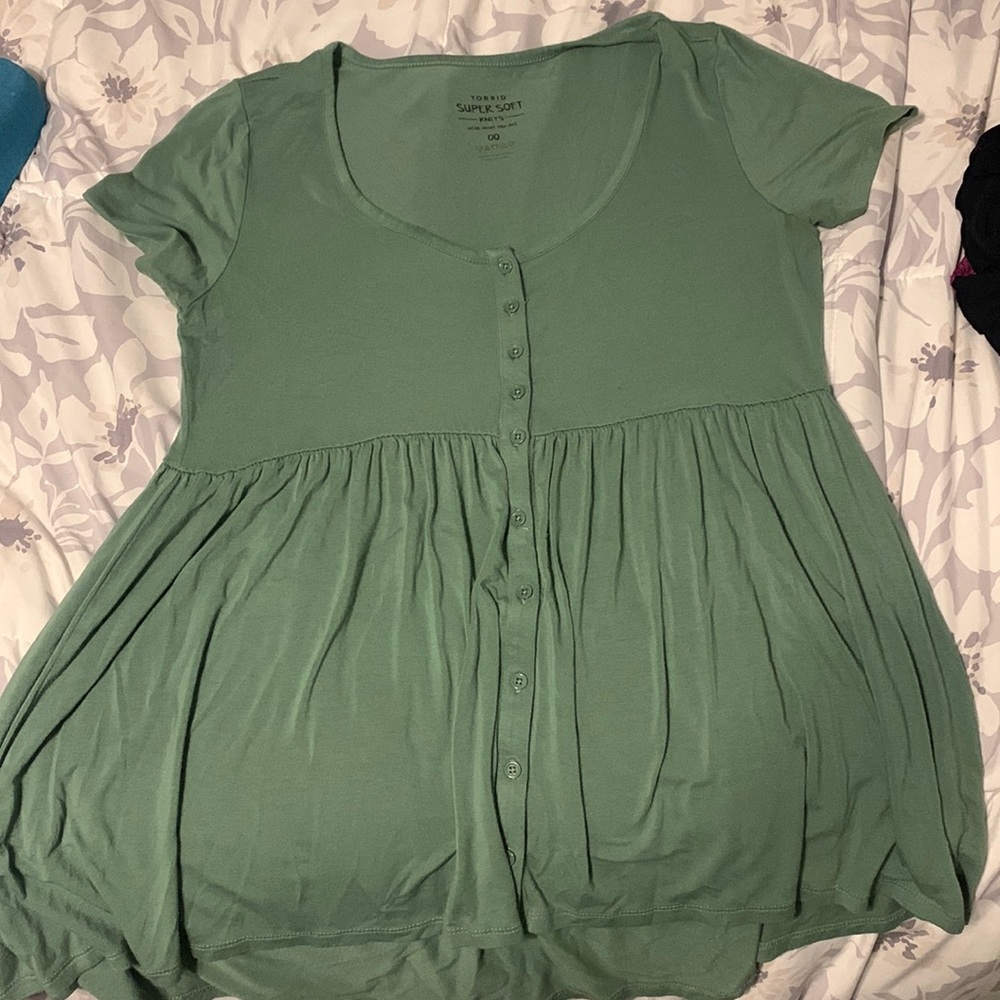 Torrid Babydoll Top